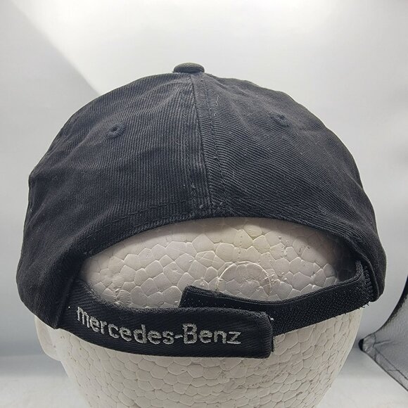 Mercedes Benz Formula 1 Black Hat Cap Adjustable Racing Outdoors Casual - Picture 3 of 8
